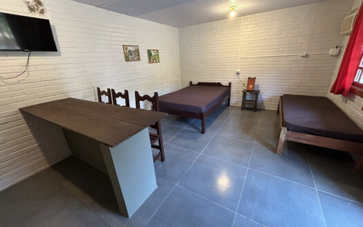 Apartamento térreo p/ 2/3 pessoas